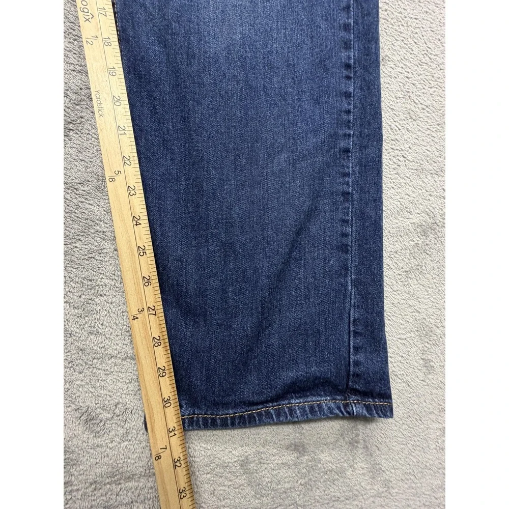 Levis‎ 505 Jeans Mens Measured 38x31 Blue Straight Regular Denim Zip Fly